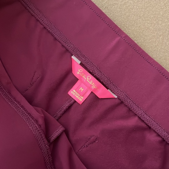 Lilly Pulitzer Tayden Pant - Amarena Cherry - Size M - Picture 7 of 14